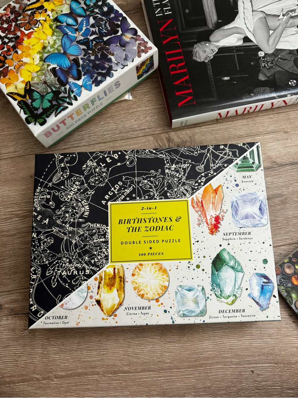 Birthstones & The Zodiac Double-Sided 500 Piece Puzzle